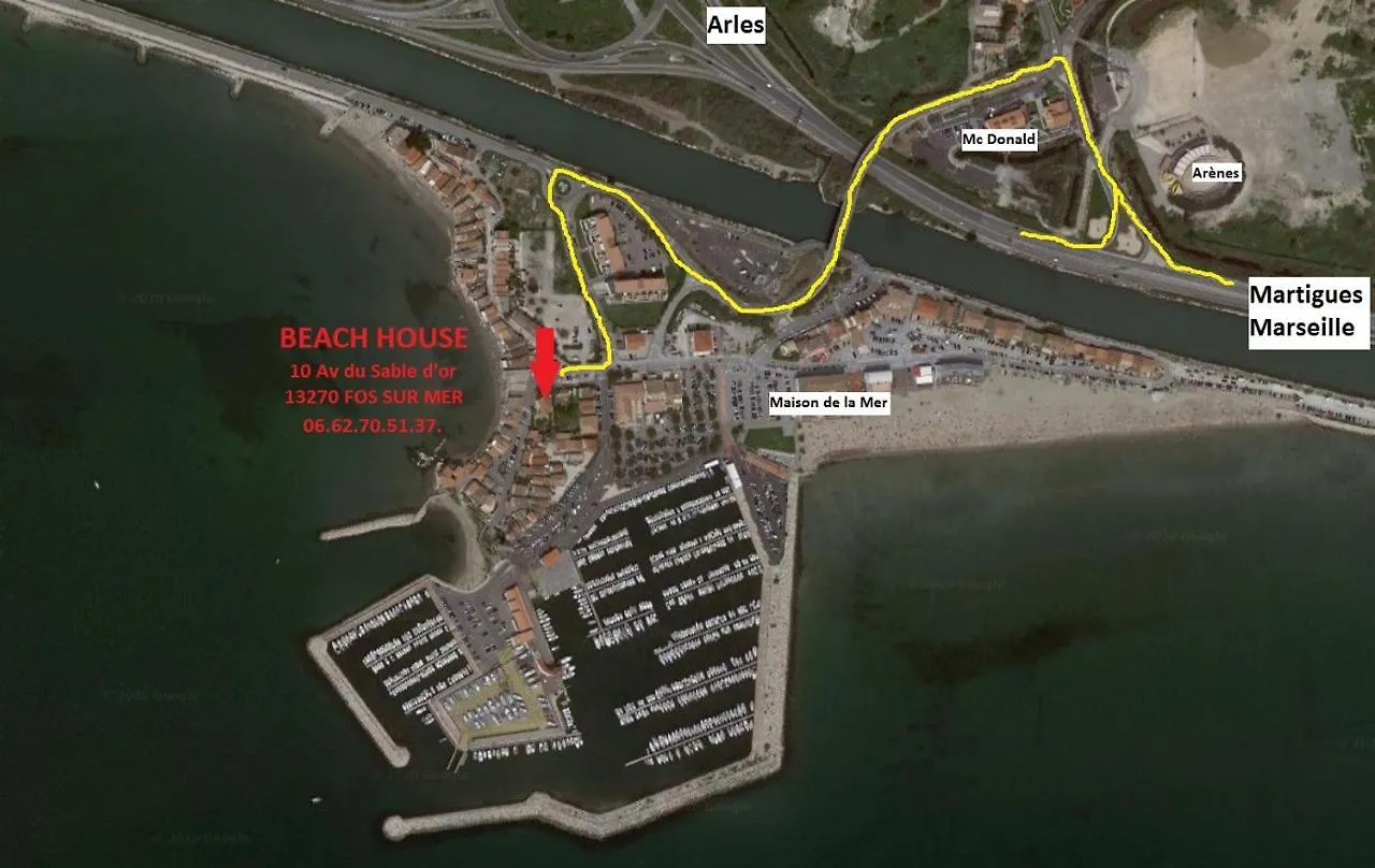 Guest house Beach House Fos-sur-Mer